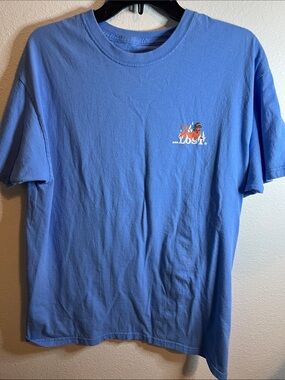 Lost Men’s Light Blue Short-Sleeve Graphic Tee